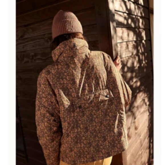 Free People  Phoebe packable puffer jacket in toasted coconut - Picture 2 of 5